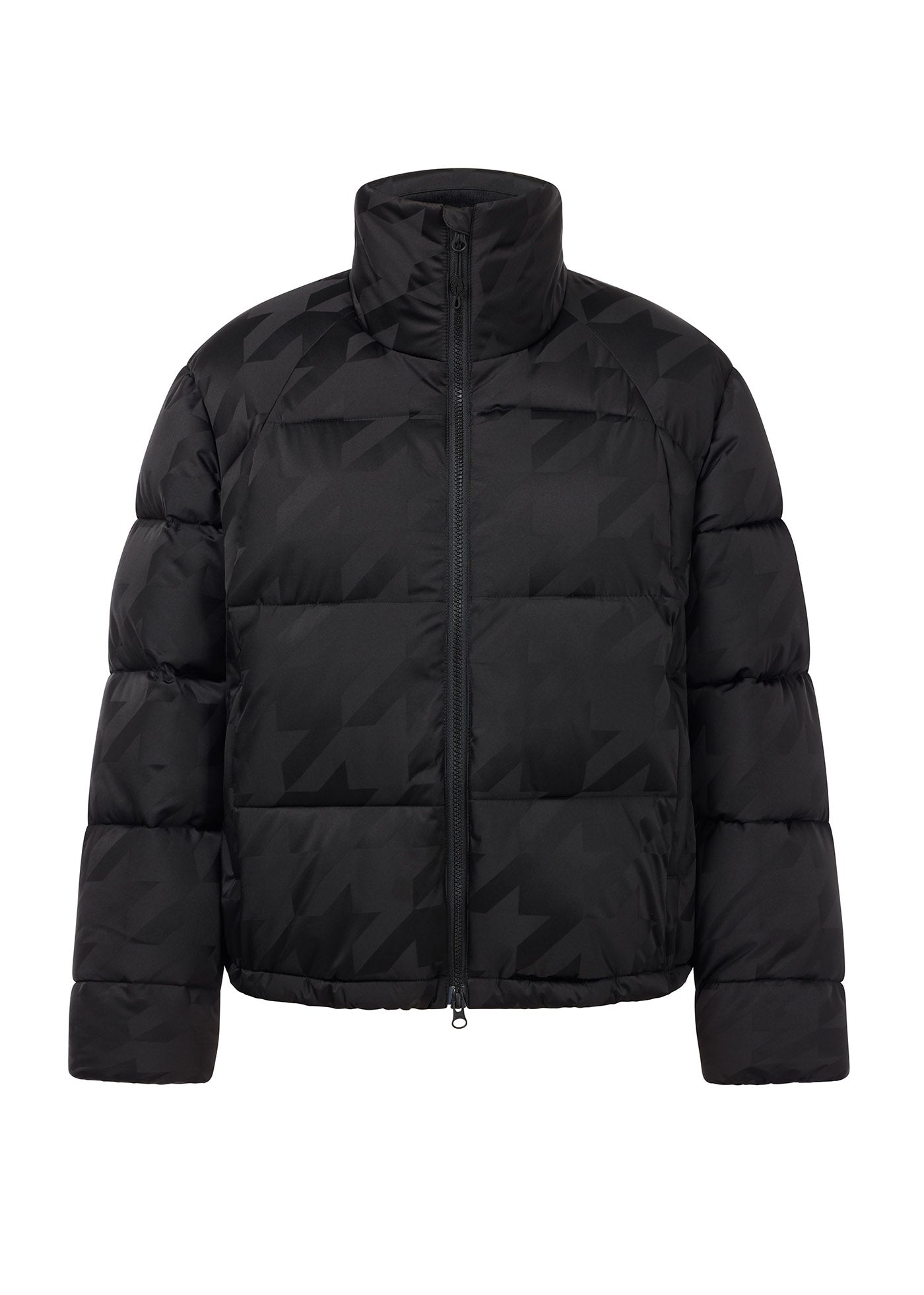 Skyline Houndstooth Puffer Jacket