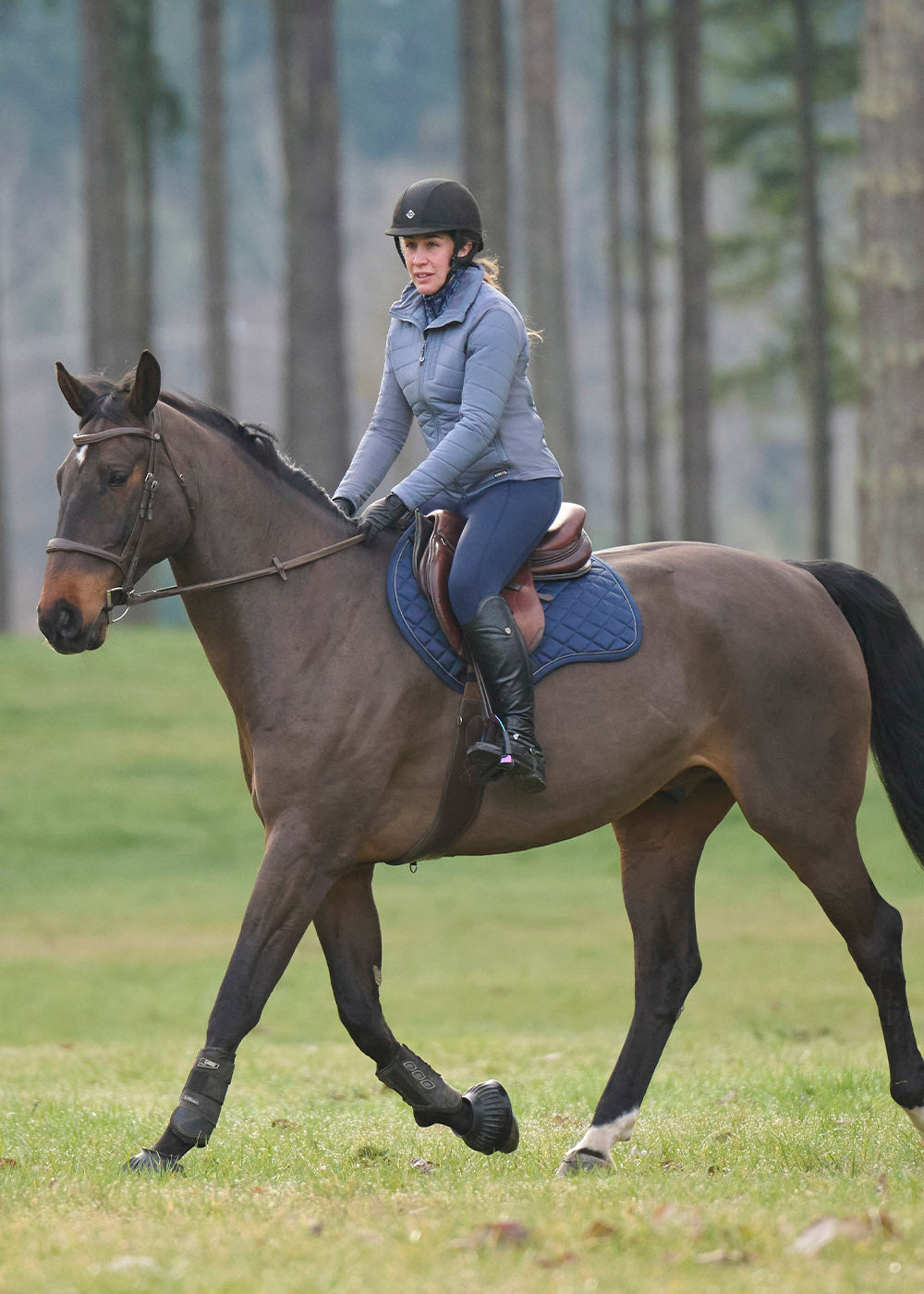 Horse Harmony Quilted Riding Jacket