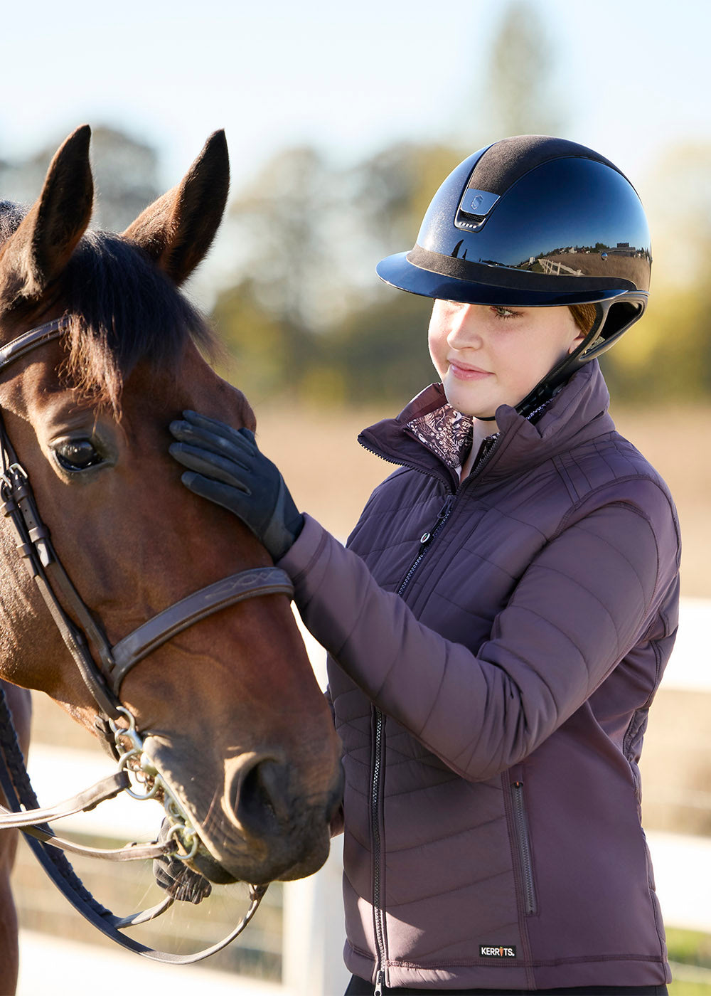 Horse Harmony Quilted Riding Jacket