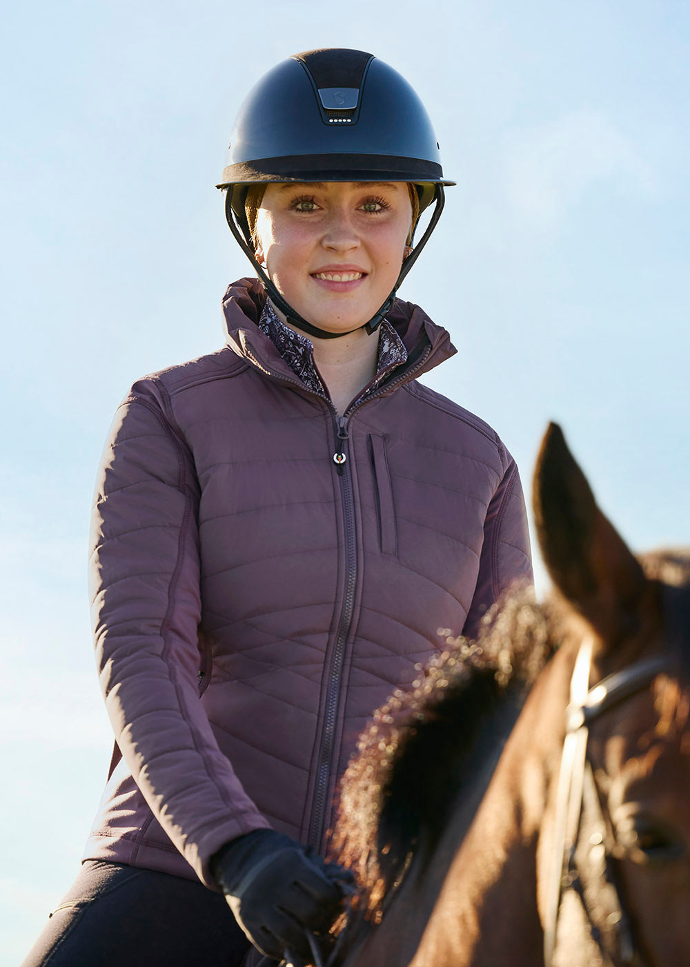 Horse Harmony Quilted Riding Jacket