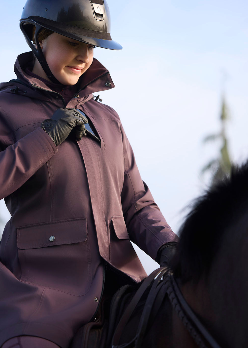 Weatherlock Three-Quarter Length Riding Jacket
