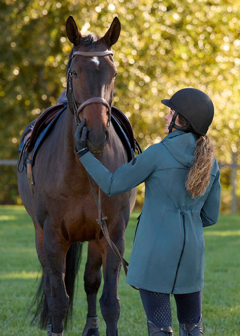 Weatherlock Three-Quarter Length Riding Jacket