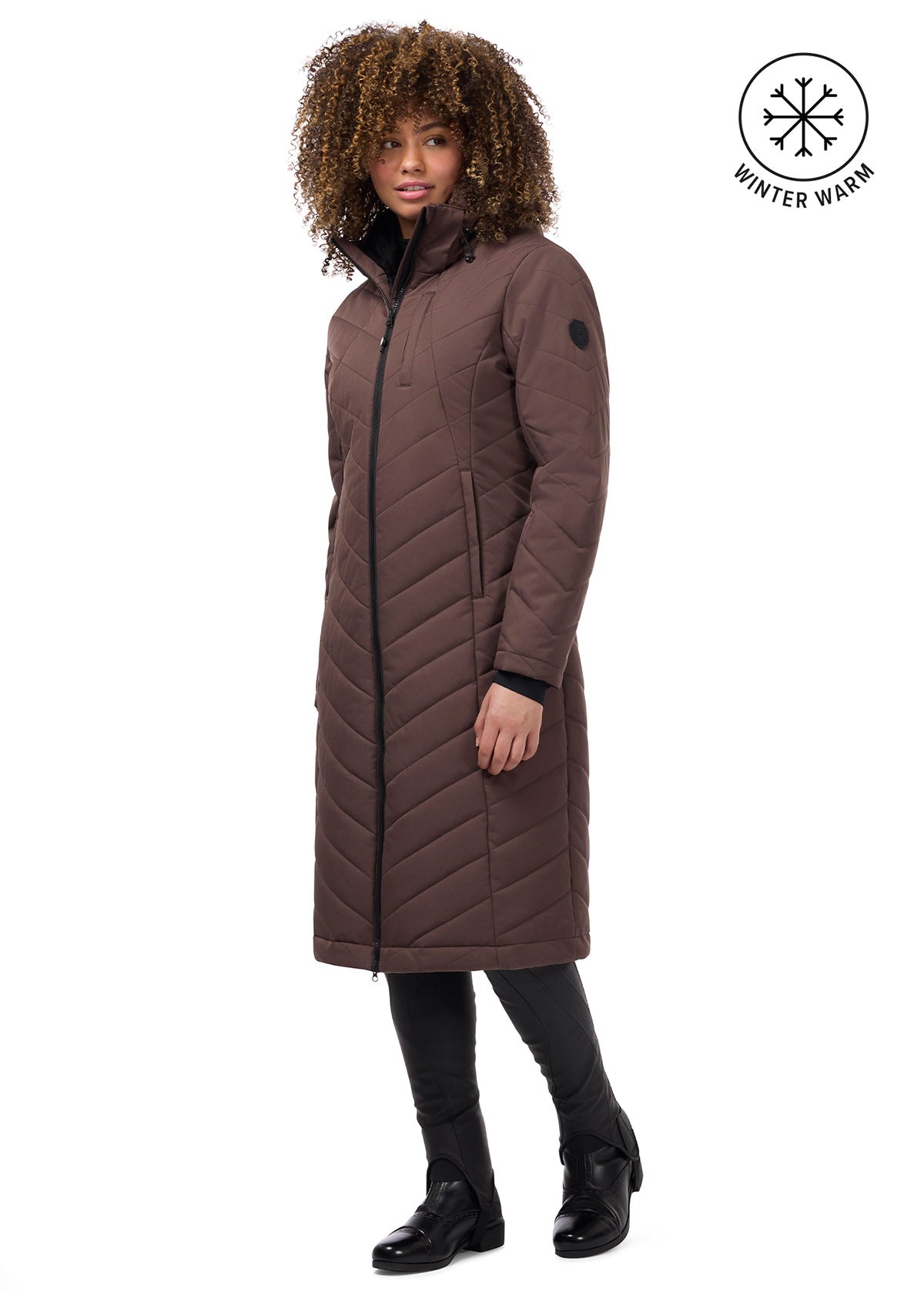 Warm Embrace Longline Puffer Coat