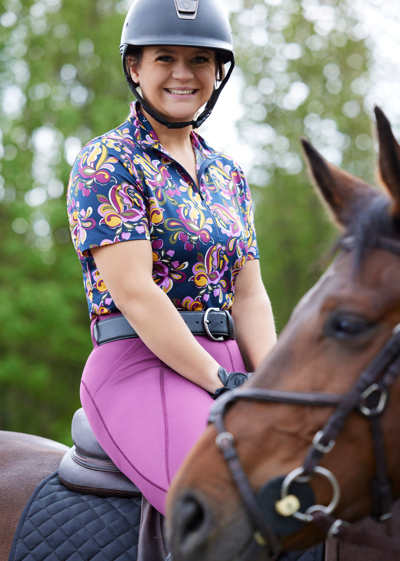 HORSE TREATS::variant::Summer Ride Ice Fil Short Sleeve Shirt