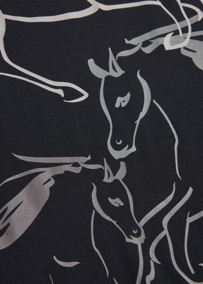 BLACK::variant::Liberty Horse Tee