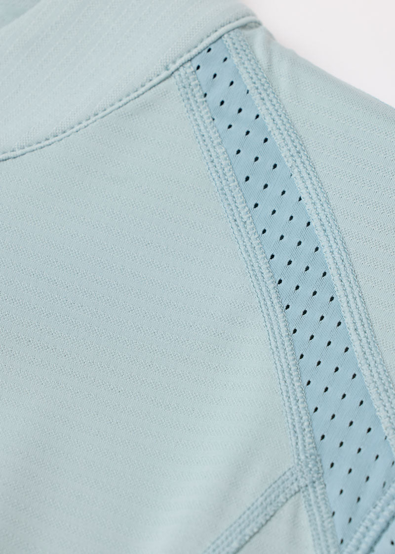 Precision Short Sleeve Quarter Zip Tech Top