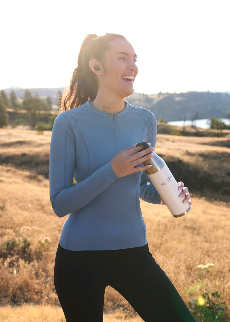 Precision Long Sleeve Crew Neck Tech Top