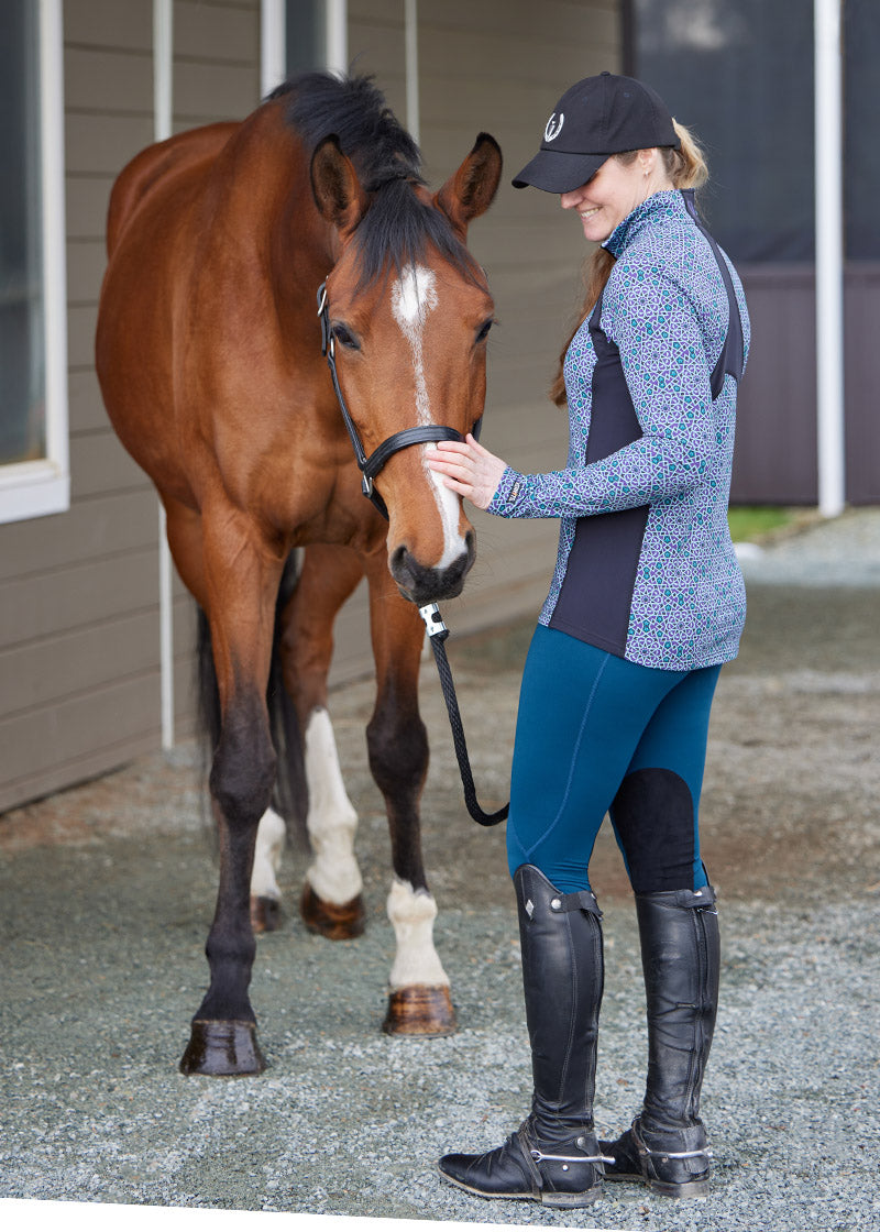 Flow Rise Knee Patch Performance Tight – Kerrits Equestrian Apparel