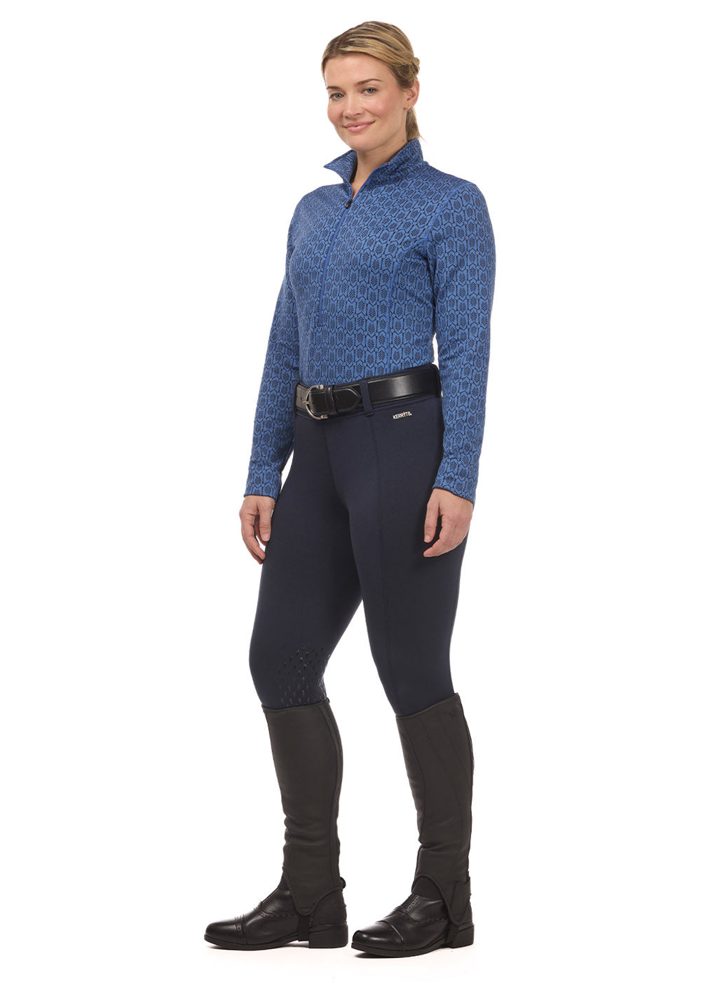 Power Stretch® Fleece Knee Patch Pocket Riding Tight