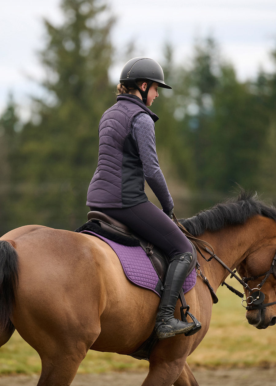 Power Stretch® Fleece Knee Patch Pocket Riding Tight