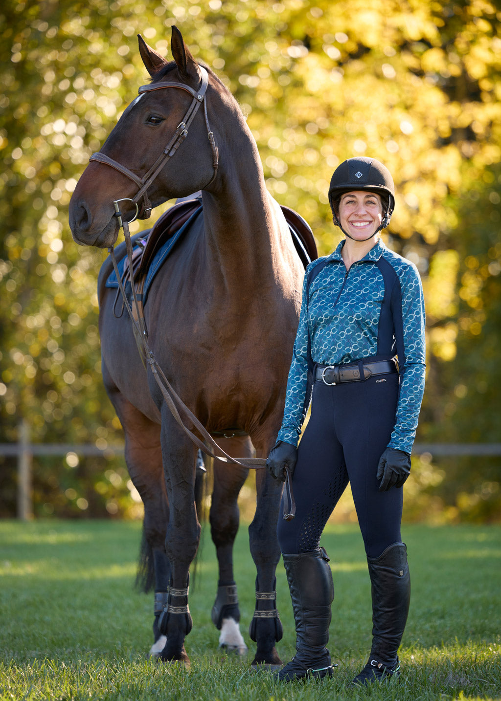 Power Stretch® Fleece Full Seat Pocket Riding Tight