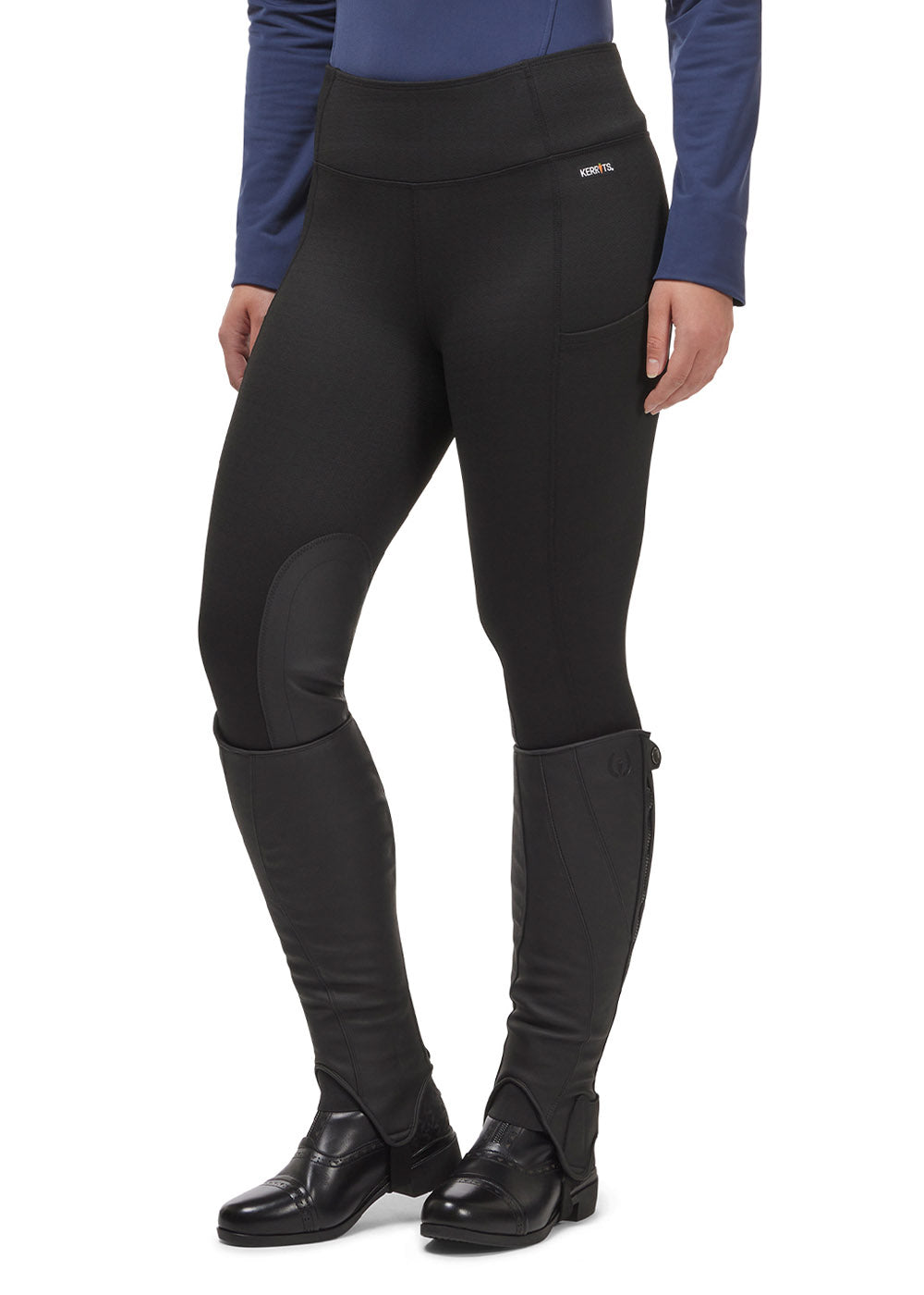 Fleece Lite II Knee Patch Riding Tight