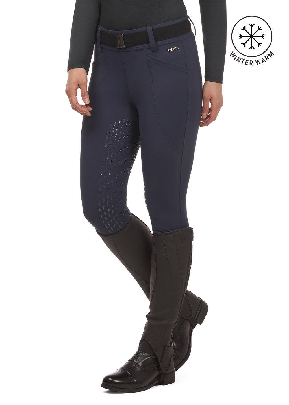 Fusion Fleece-Lined Full Leg Clinic Tight