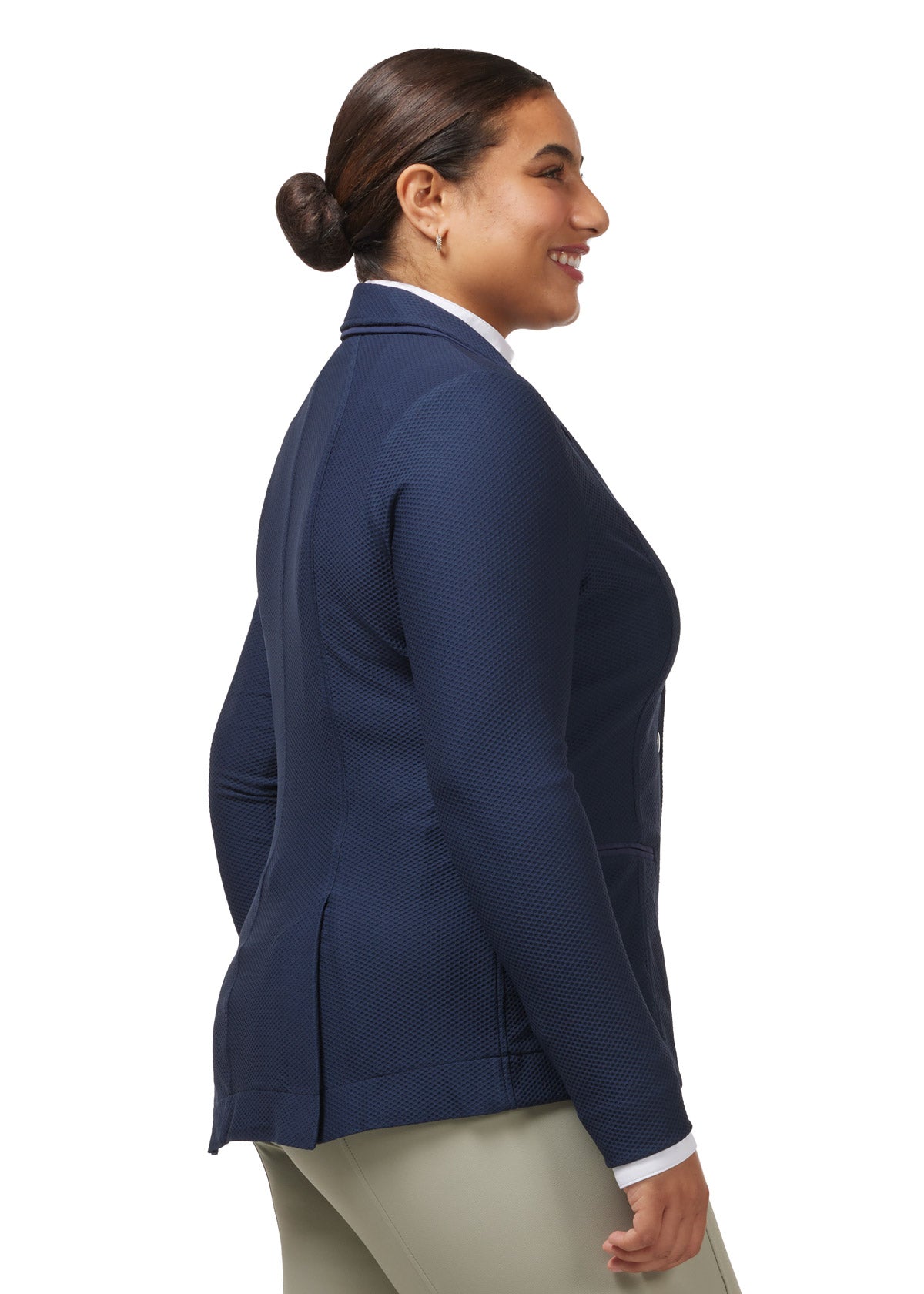 NAVY::variant::Affinity Aero Mesh Show Coat in Navy