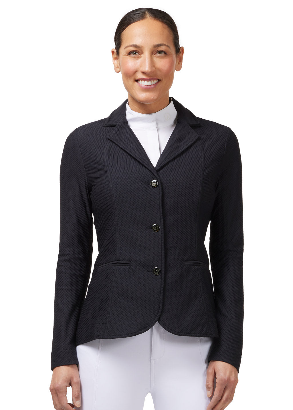 Black::variant::Affinity Aero Mesh Show Coat in Black