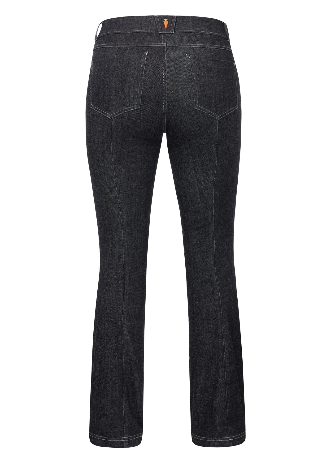 Stretch Denim Silicone Knee Patch Bootcut Riding Pant - Tall