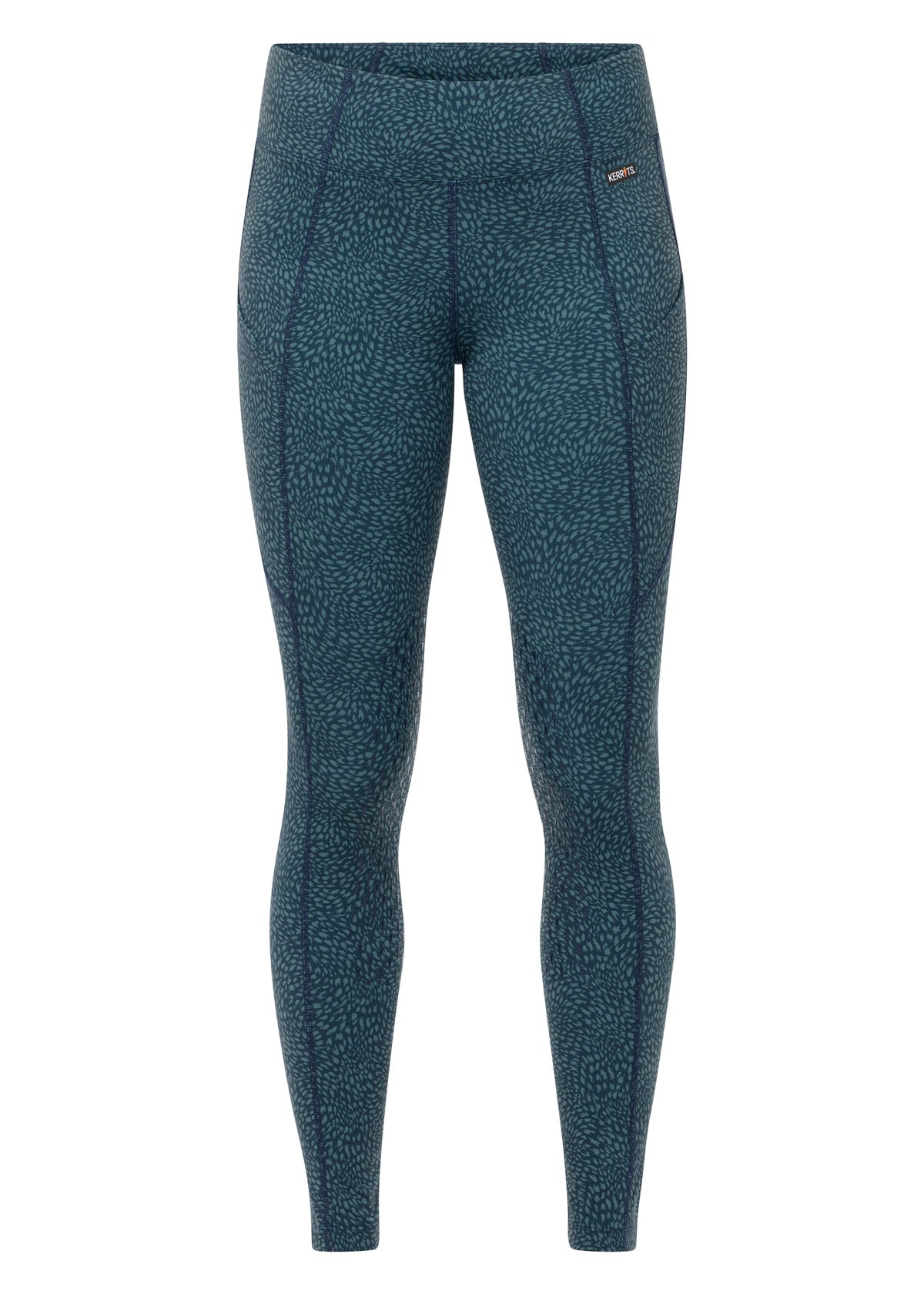 Printed Knee Patch Pocket Sport Tight