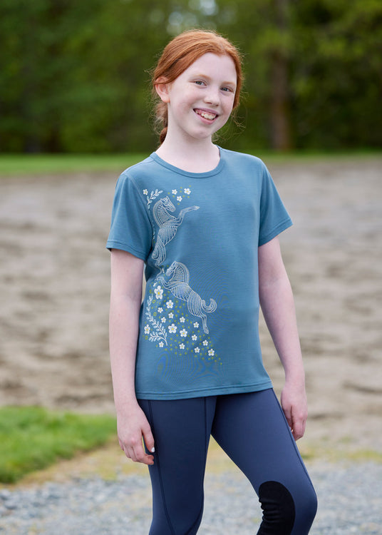 DEWDROP::variant::Kids Trot the Dots Tee
