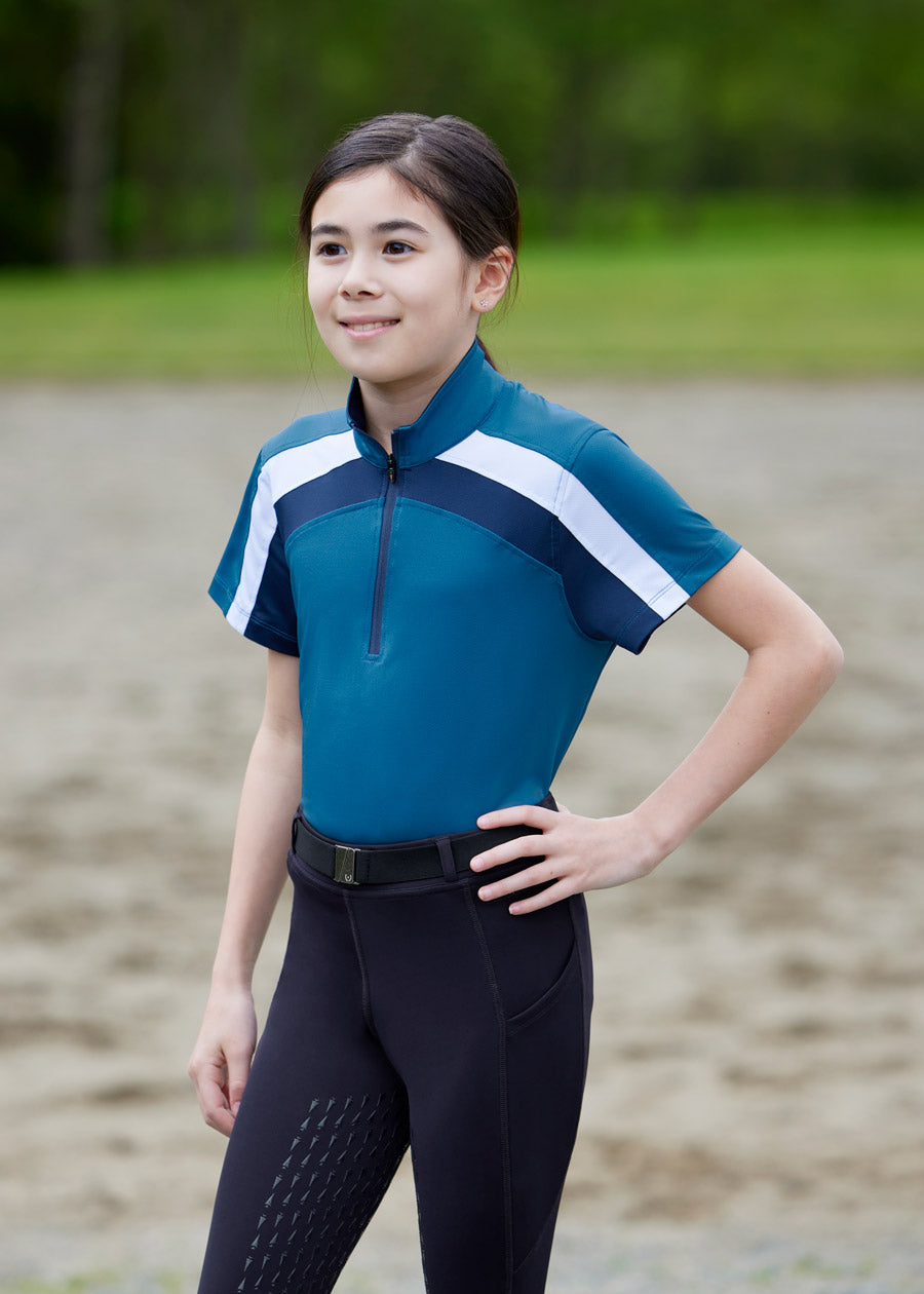 ATLANTIC::variant::Kids Top Rail Coolcore Short Sleeve Shirt