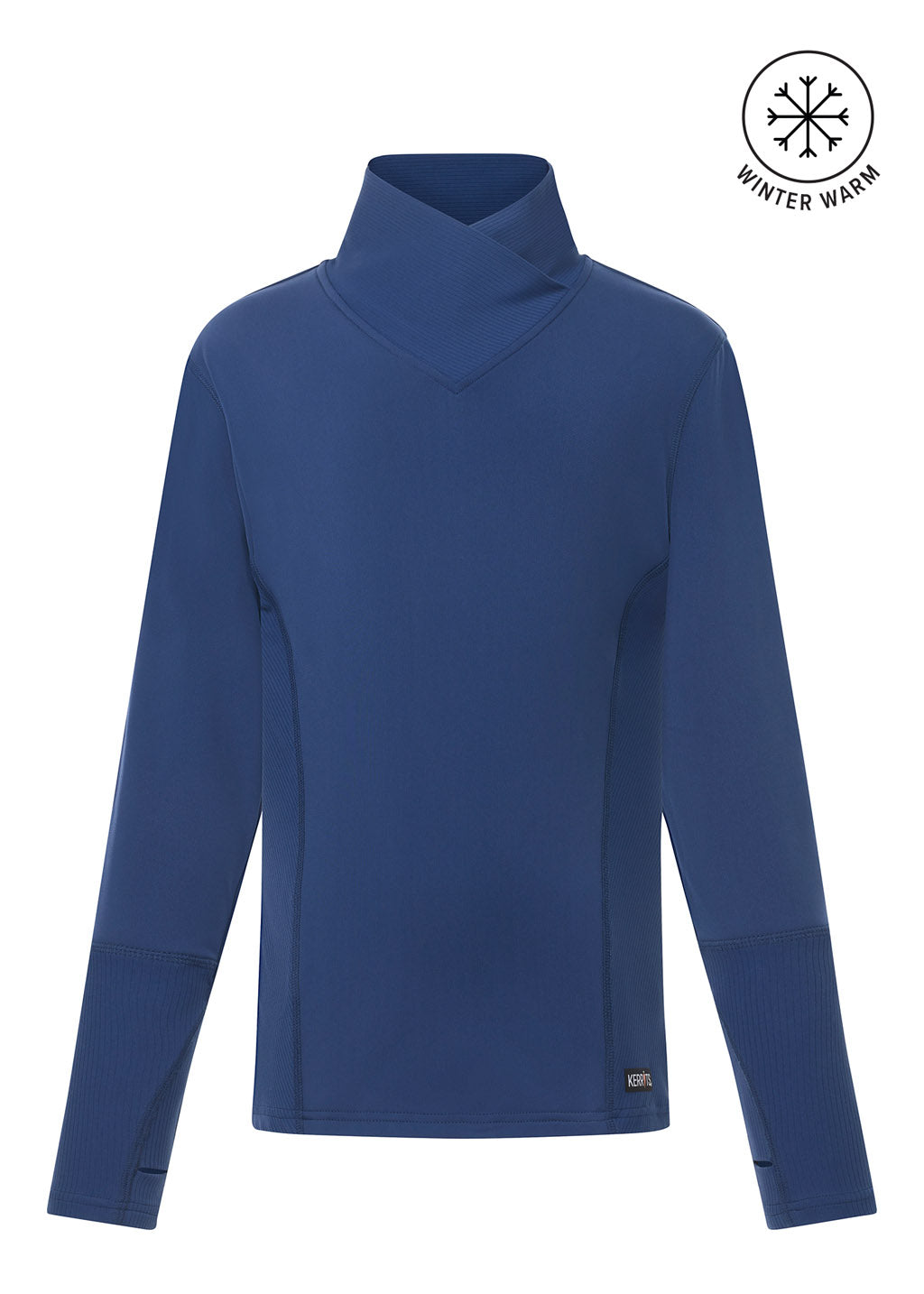 Kids Wrap Neck Tech Top