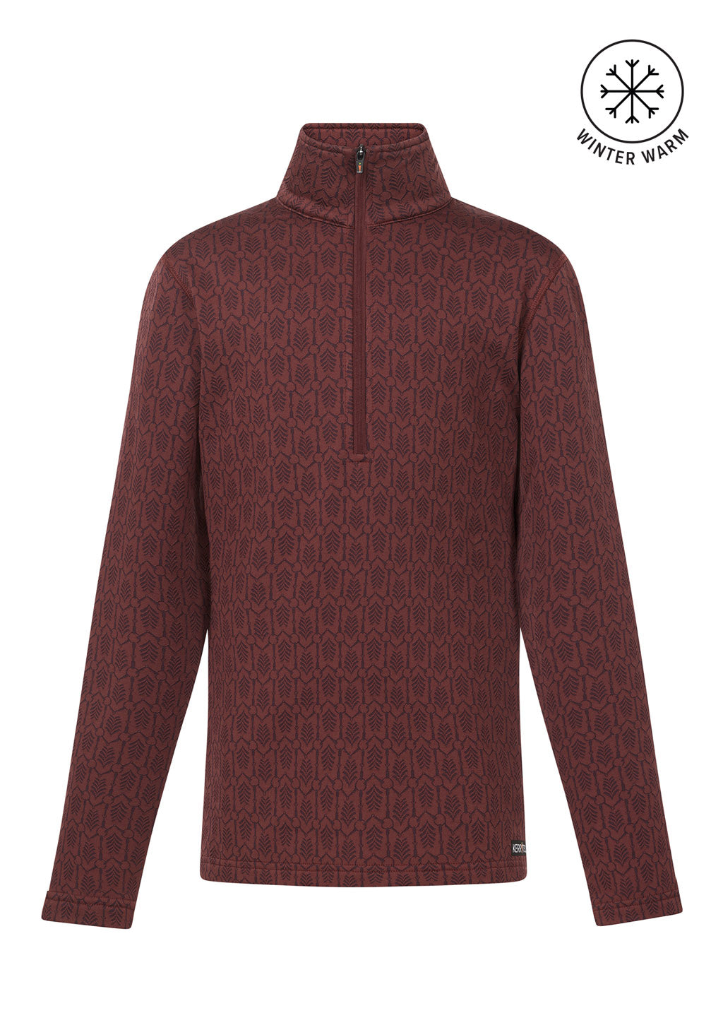 Kids Snaffle Links Fleece Half Zip Riding Top