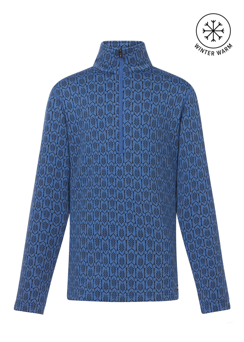 Kids Snaffle Links Fleece Half Zip Riding Top