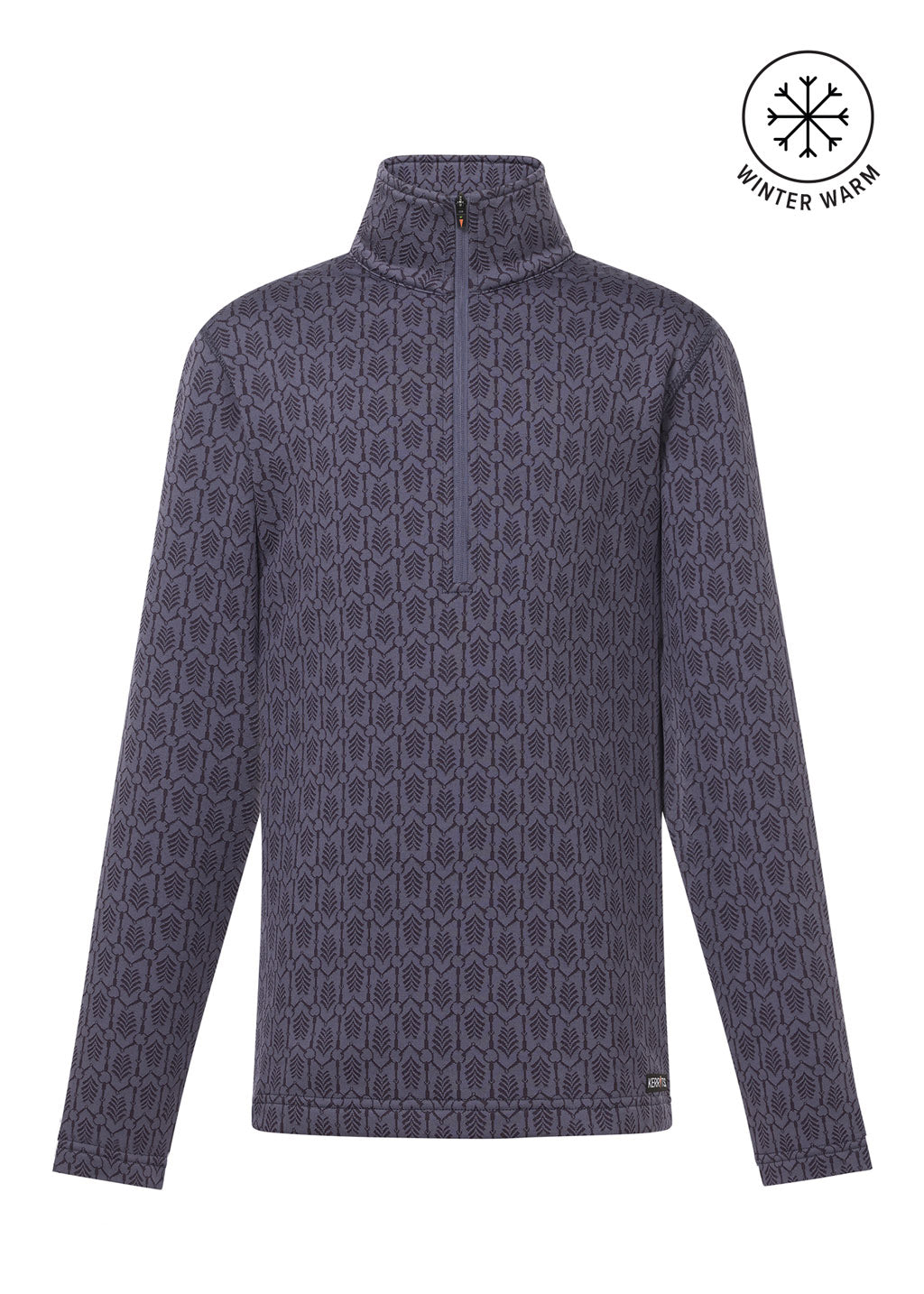 Kids Snaffle Links Fleece Half Zip Riding Top