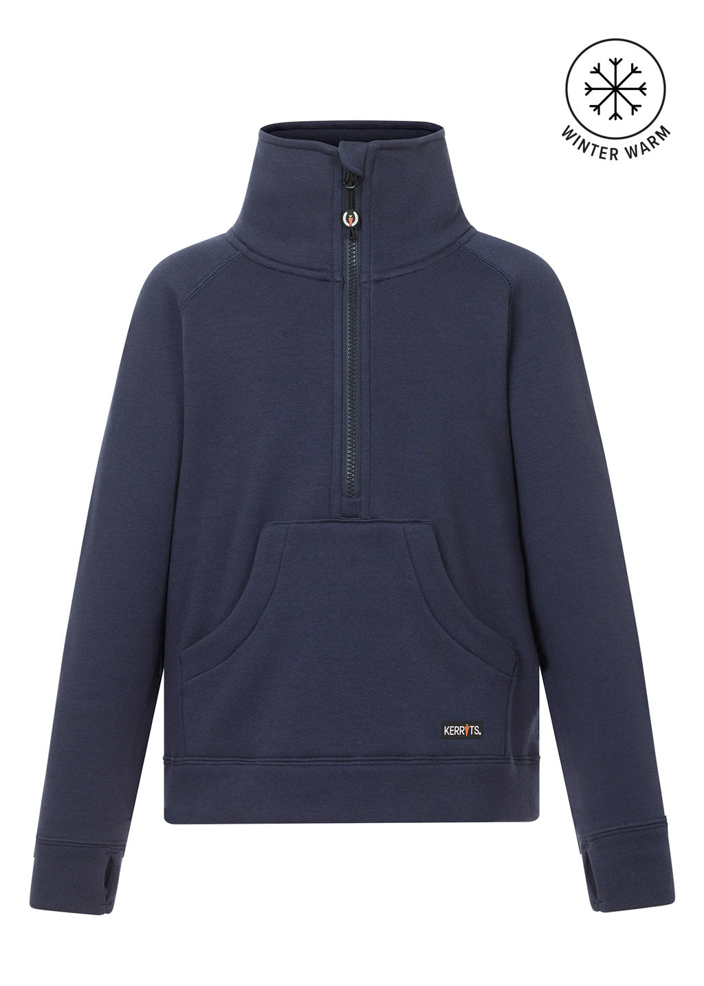 Kids Etched Equine Half Zip Sweatshirt