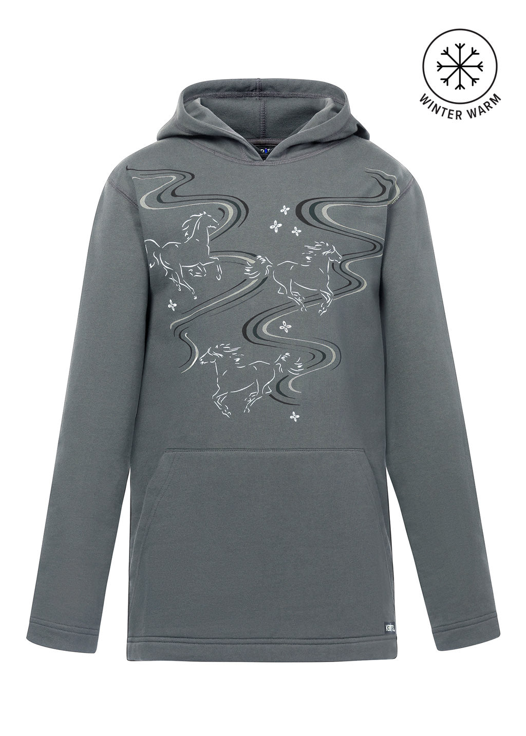 Kids Ride the Wind Fleece Hoodie