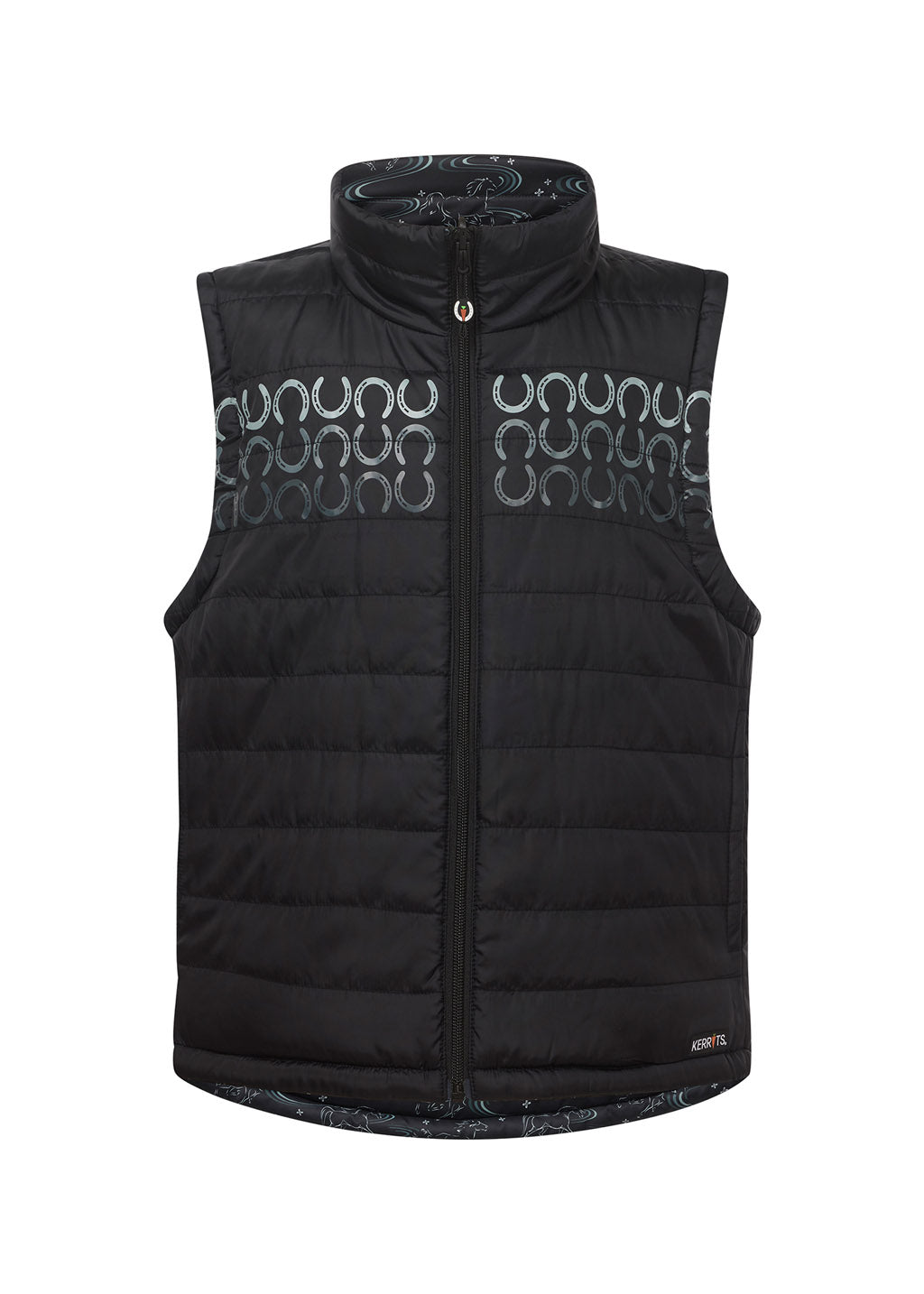 Kids Ride the Wind Reversible Quilted Riding Vest
