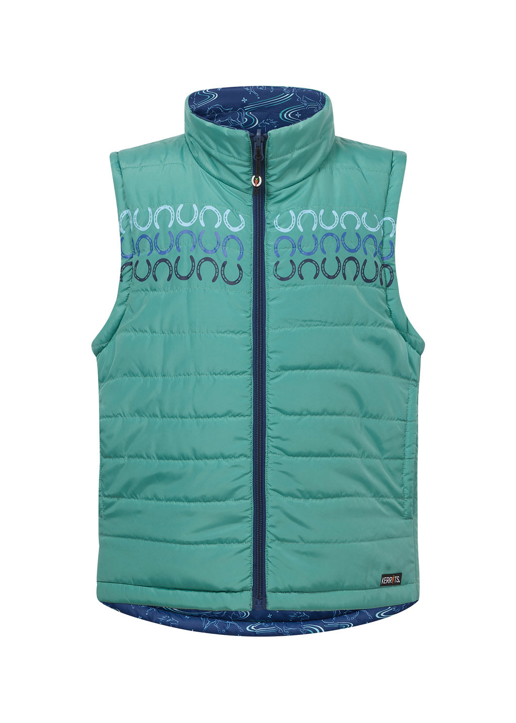 Kids Ride the Wind Reversible Quilted Riding Vest