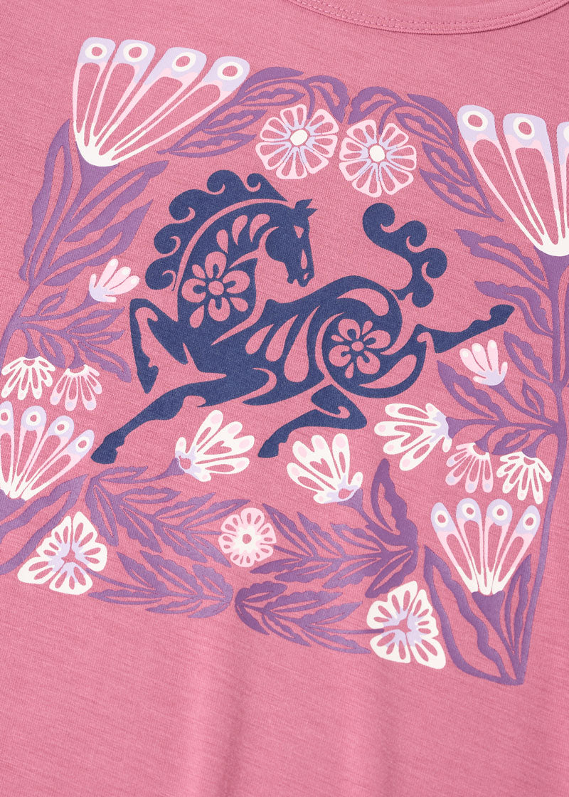 Kids Frolic Horse Tee