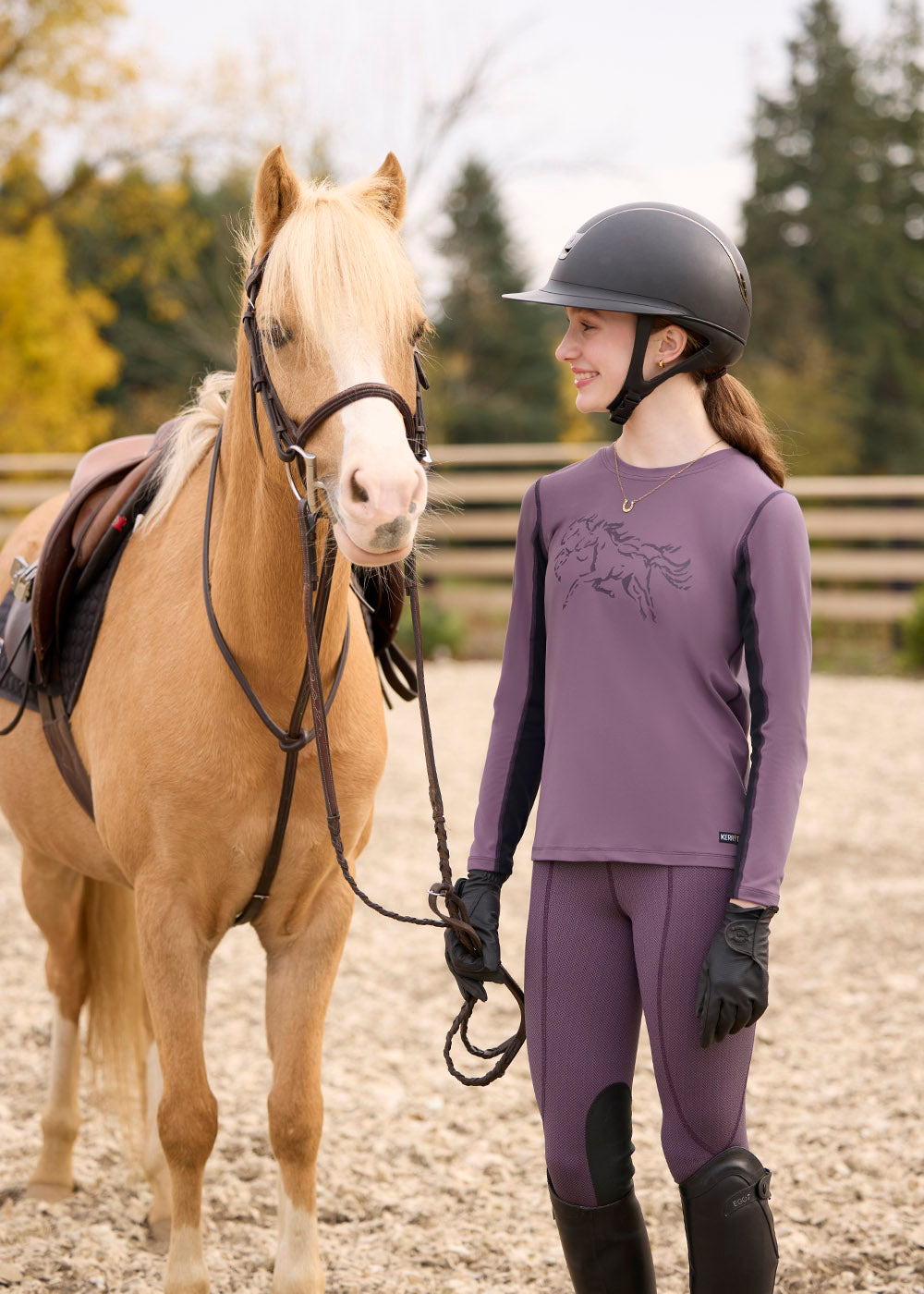 Kids Giddy Up Base Layer Top