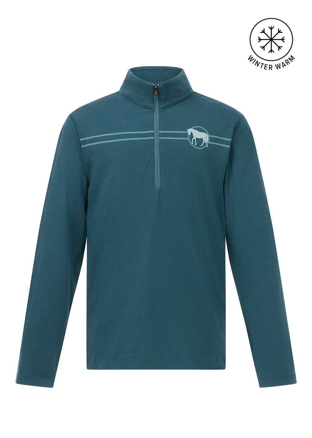 Kids Equi Rhythm Lite Quarter Zip Riding Top