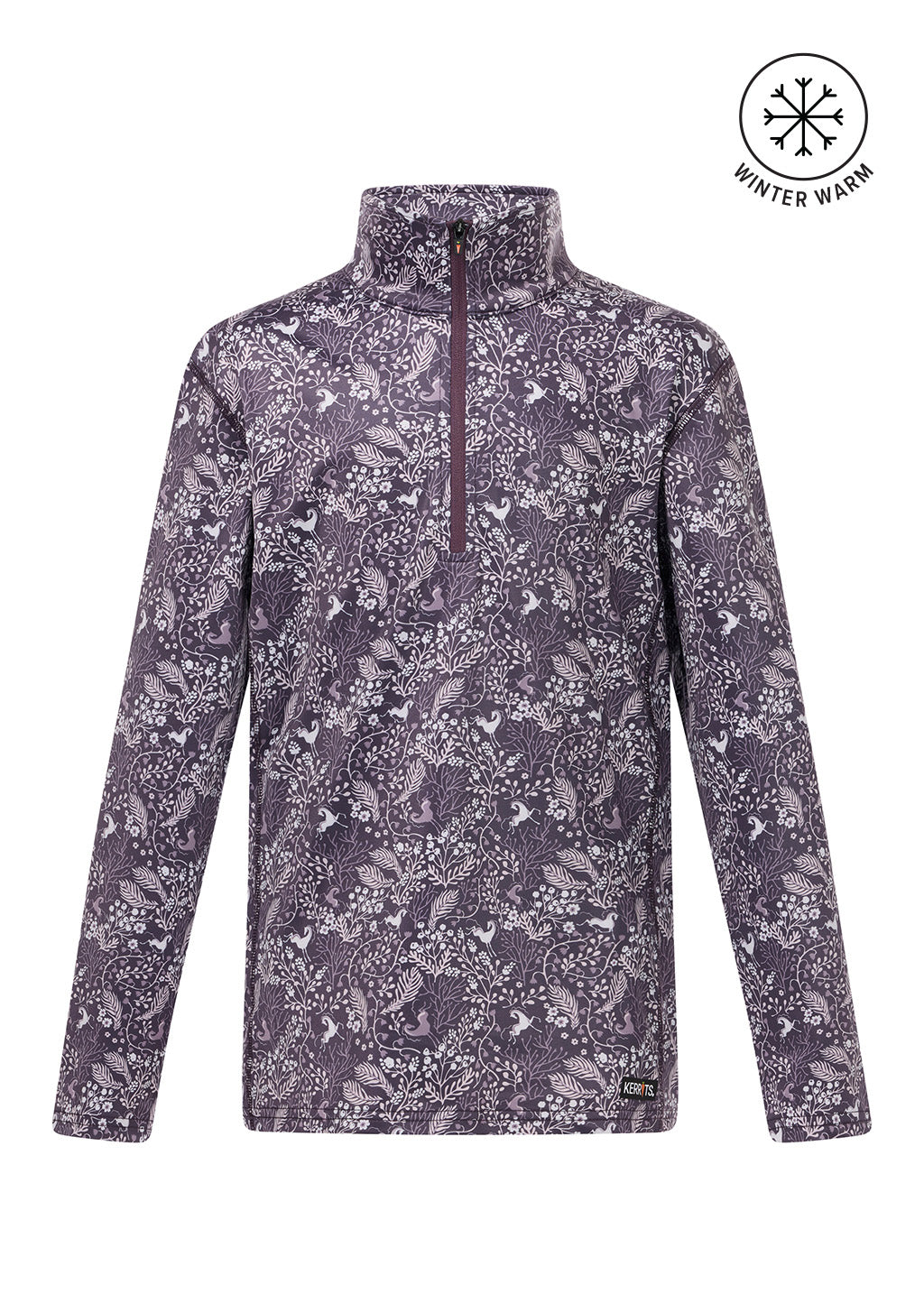 Kids Traverse Quarter Zip Fleece Tech Top