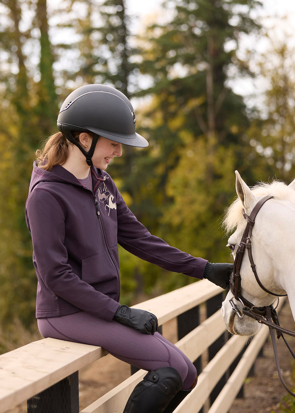 Kids Zip and Whinny Hoodie