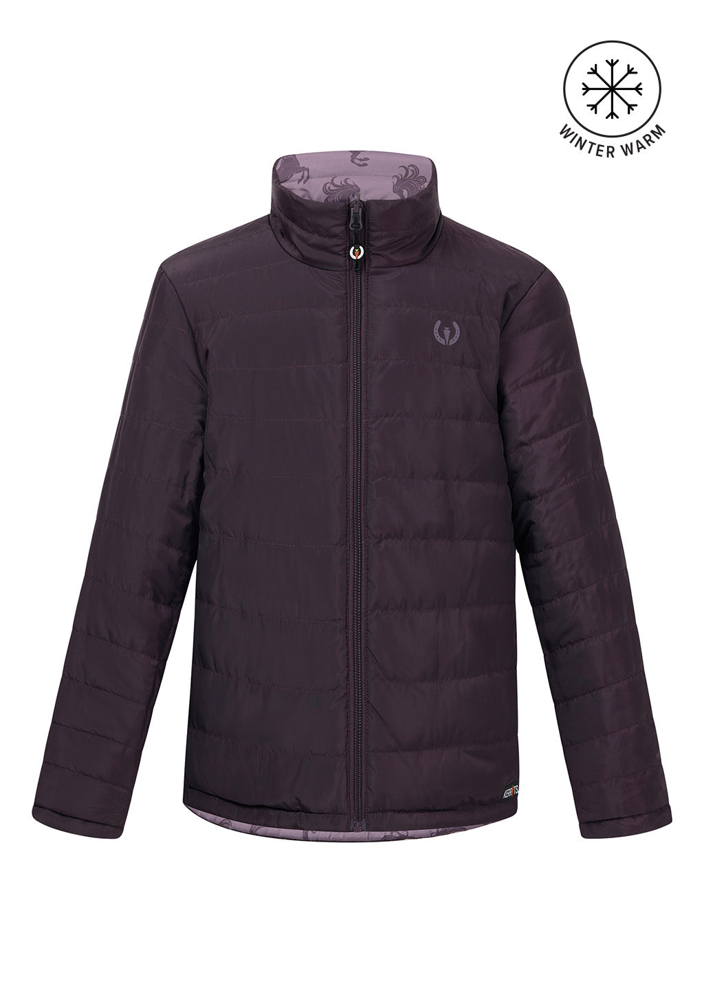 Kids Pony Parade Reversible Quilted Riding Jacket