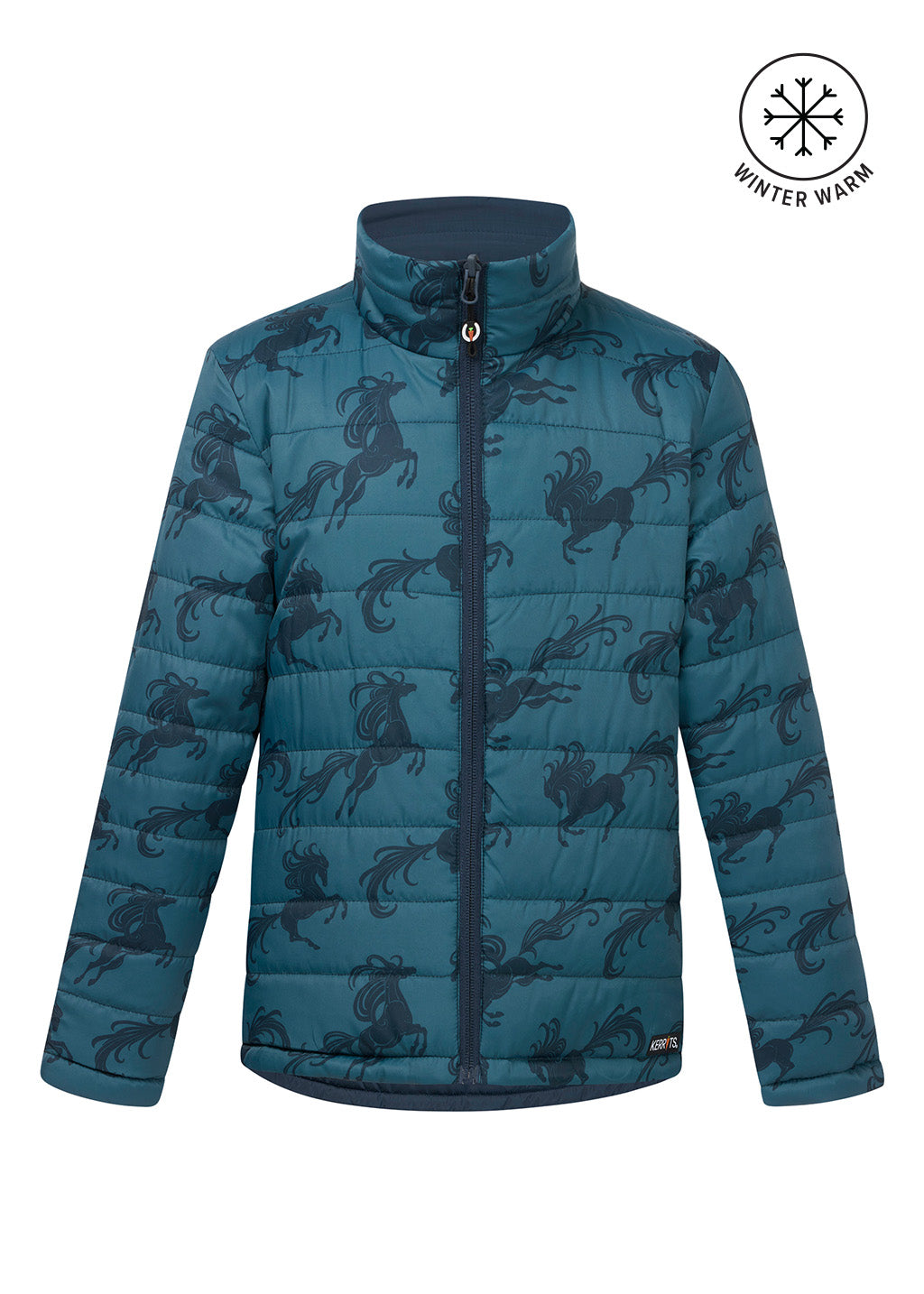 Kids Pony Parade Reversible Quilted Riding Jacket