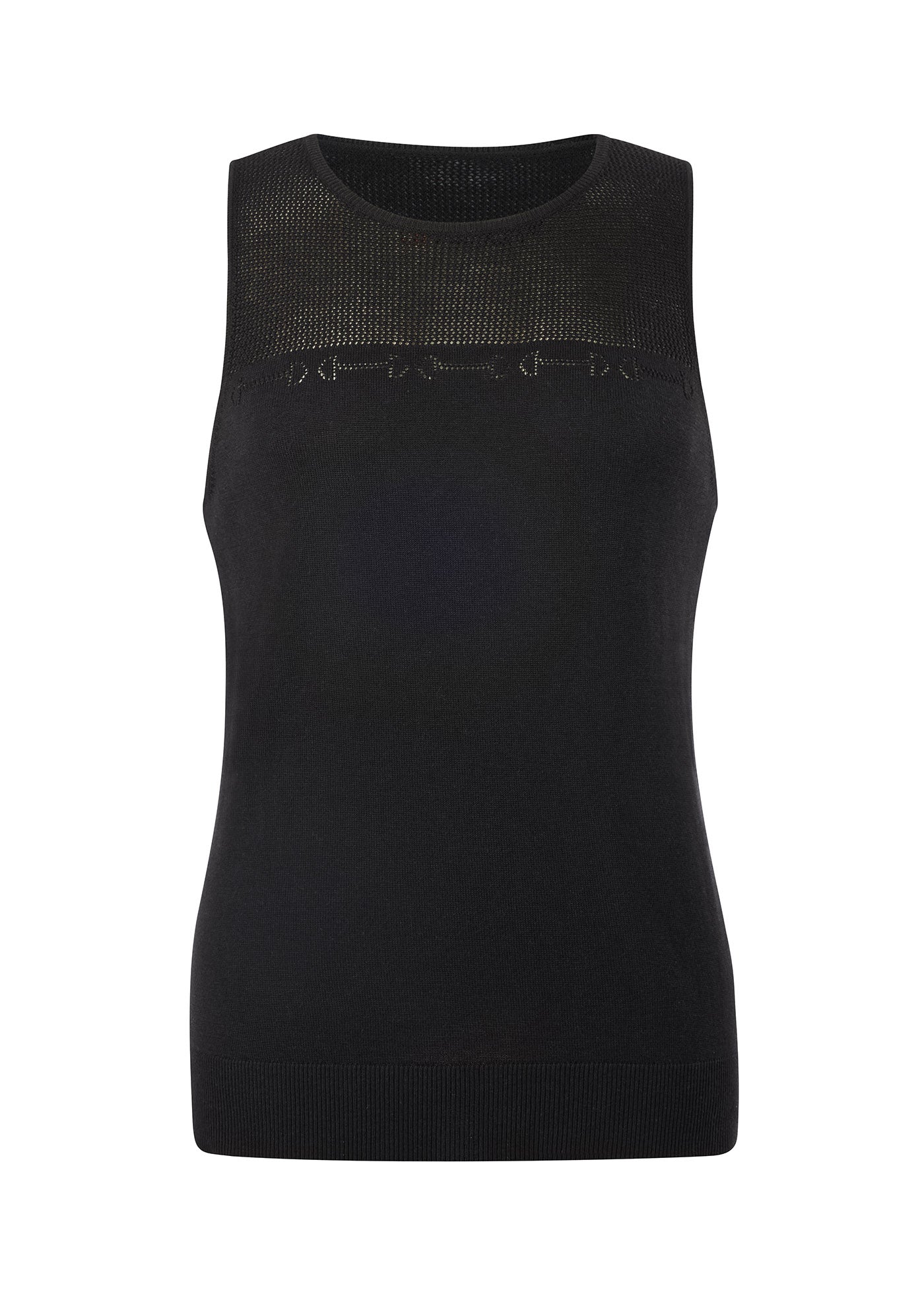 BLACK::variant::Bit of Breeze Sleeveless Top