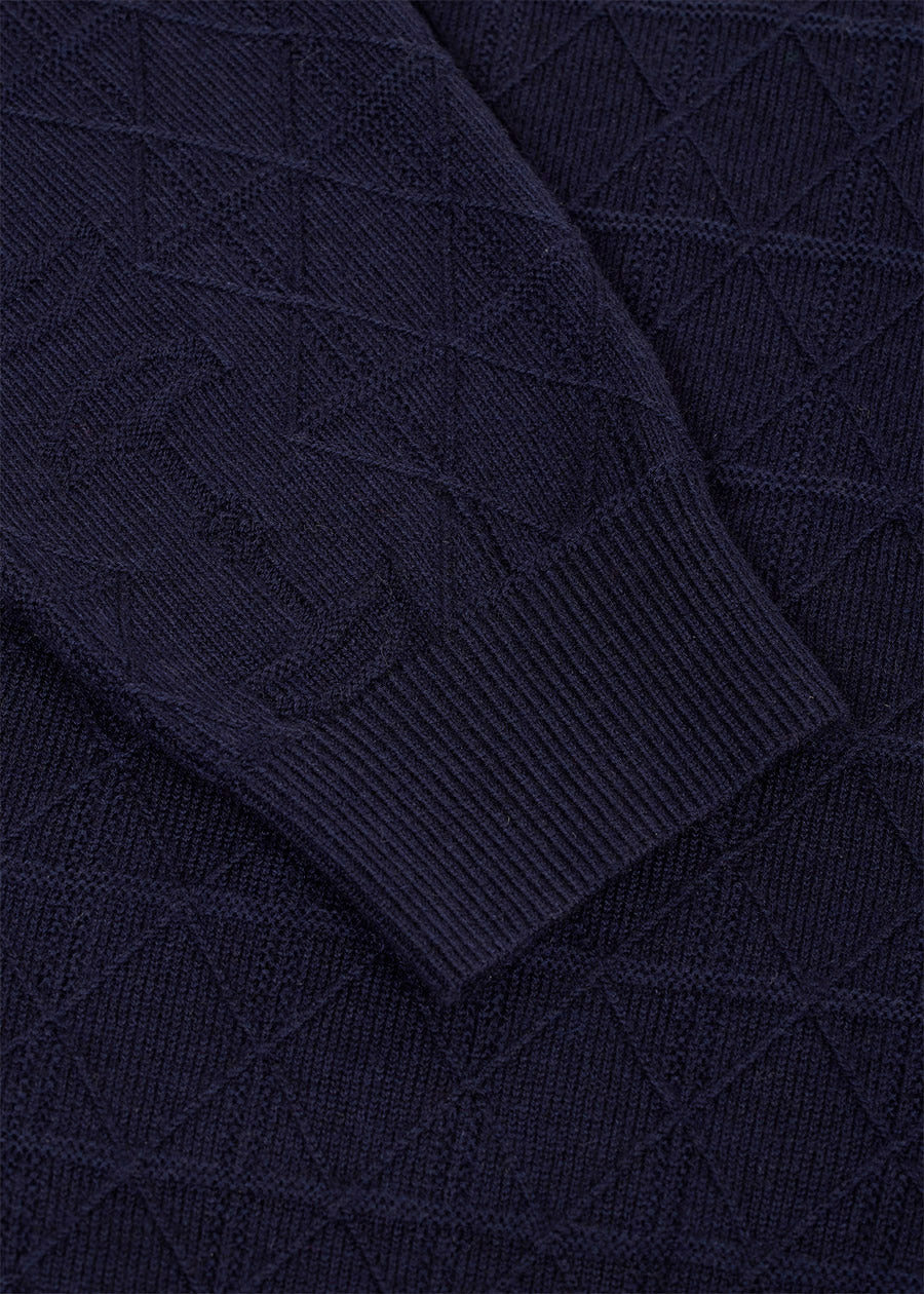 Bit of Diamond Crew Neck Sweater
