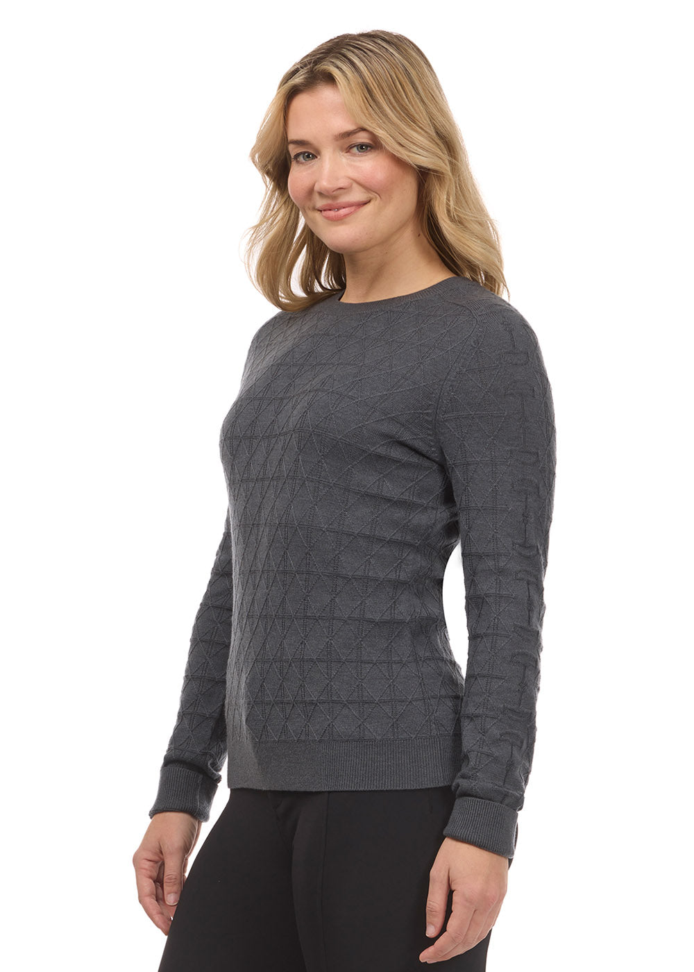 Bit of Diamond Crew Neck Sweater