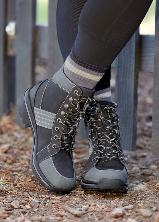 BLACK/ GREY::variant::Trail Blazer Lace Up Boot