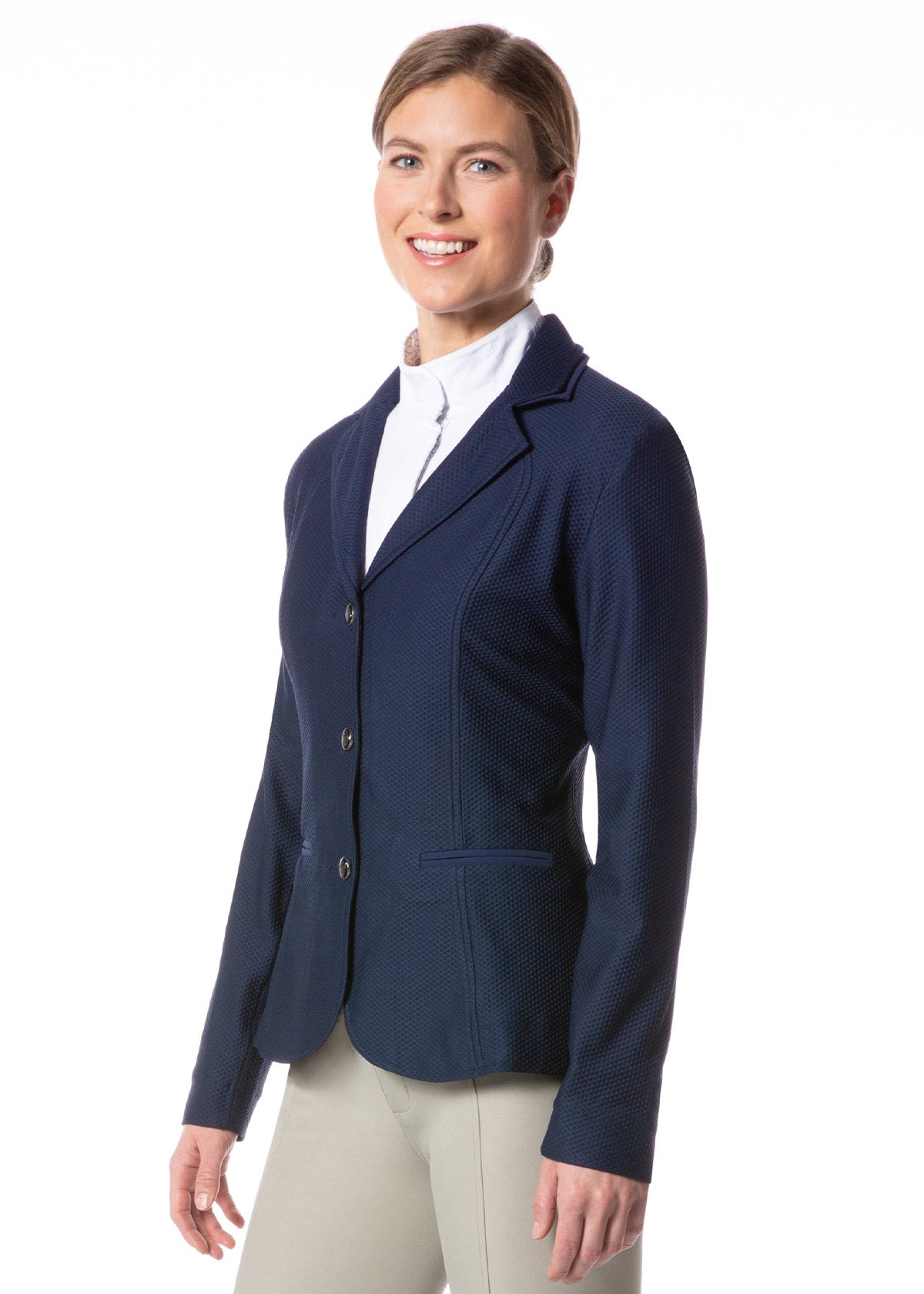 NAVY::variant::Affinity Aero Mesh Show Coat in Navy