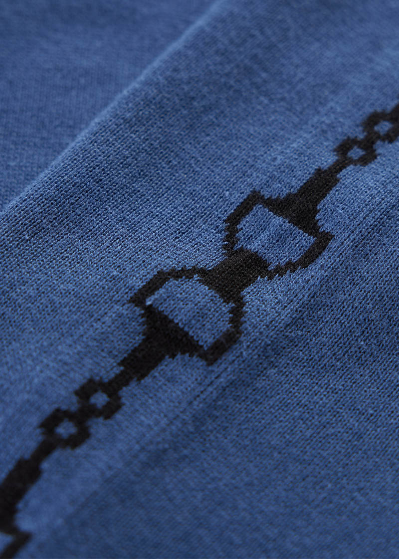 DEWDROP/ BLACK::variant::Snaffle Bits Sweater