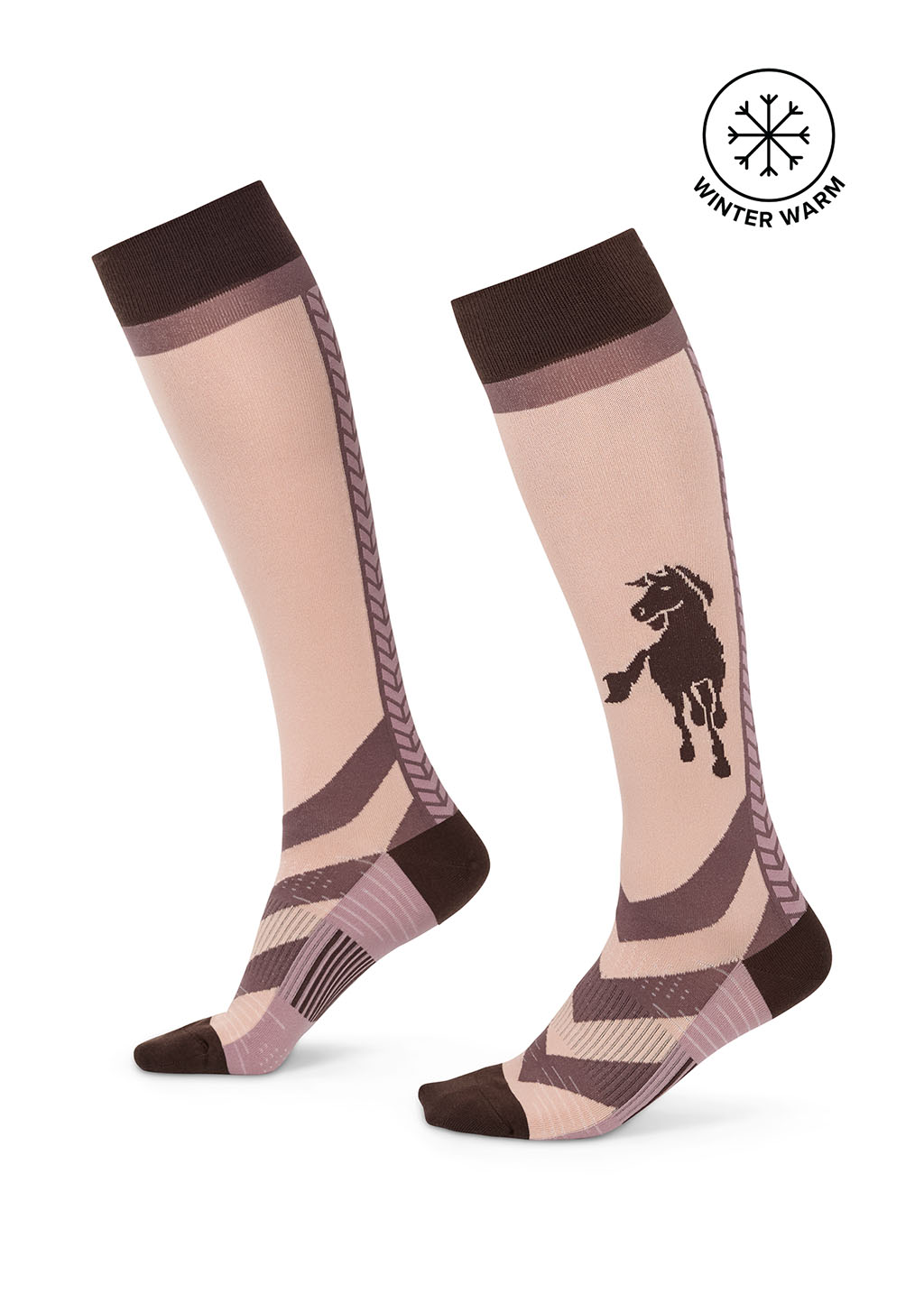 BLUSH::variant::Kids Free Spirit Wool Knee Hi Socks