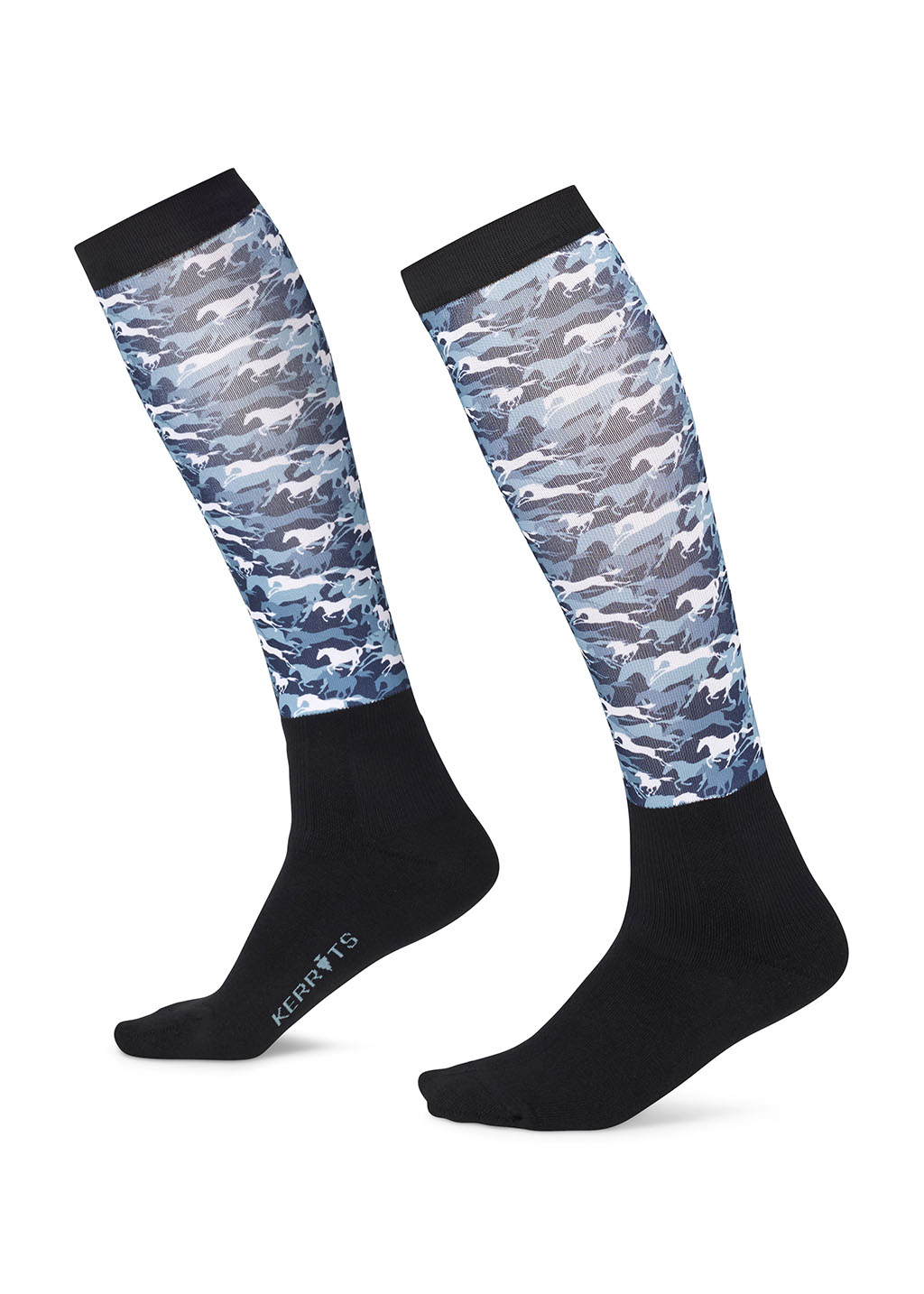 NIGHTSKY GALLOPING HORSES::variant::Dual Zone Boot Socks