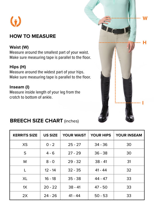 Crossover II® Full Seat Riding Breech Kerrits Equestrian Apparel
