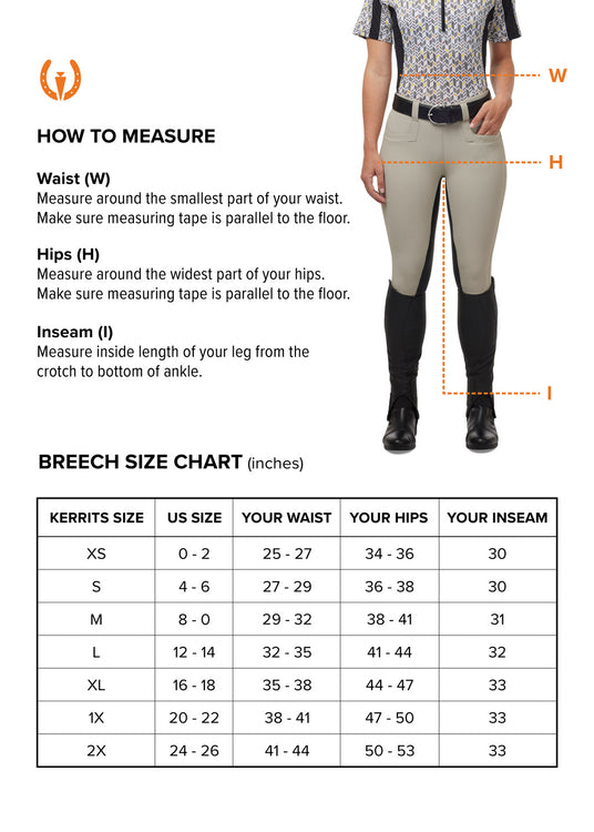 GripTek™ II Full Seat Riding Breech Kerrits Equestrian Apparel