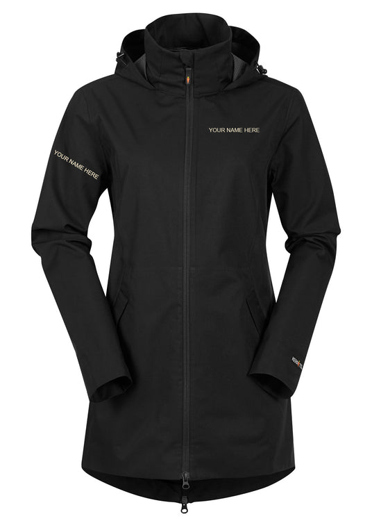 Black::variant::Waterproof Rain Jacket Customizable
