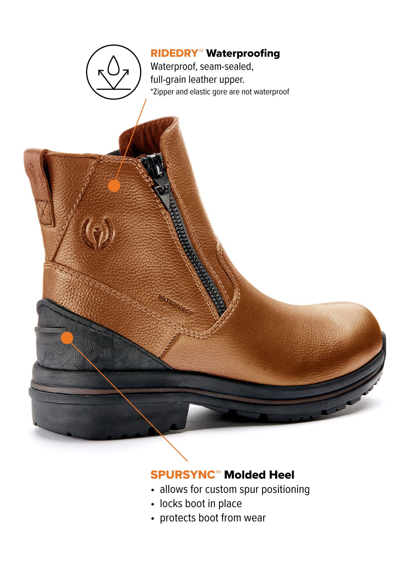 CASHEW::variant::Woodstock Waterproof Barn Boot